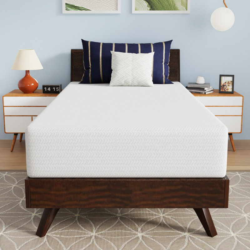 Matelas en mousse à mémoire de forme moyenne Manhattan, Lit simple, 10"