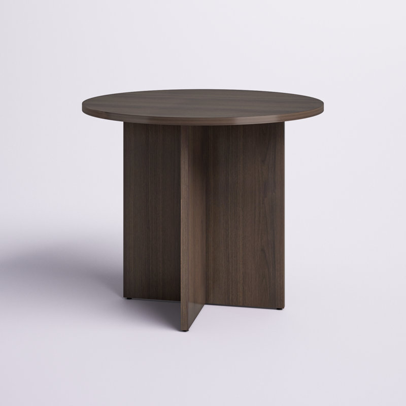 Nobile 35.43'' Circle Conference Table