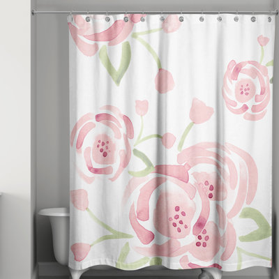 Zooey Floral Shower Curtain