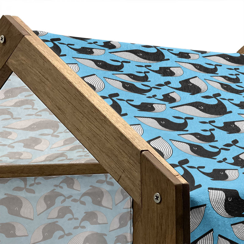 Niche pour chien en bois, H 22,44 po x l 23,62 po x P 17,72 po