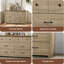 Commode 6 tiroirs 57 po avec poignées-794498941
