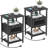 End Table Set and Built-In Outlets-2054875036
