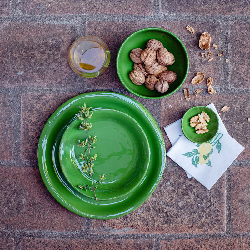 Assiette plate Cucina Fresca, Sauge