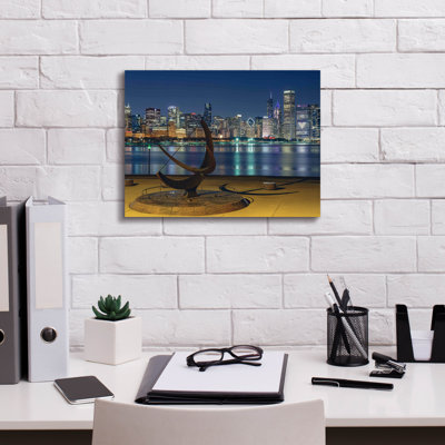«Chicago - Sundial», art sur toile
