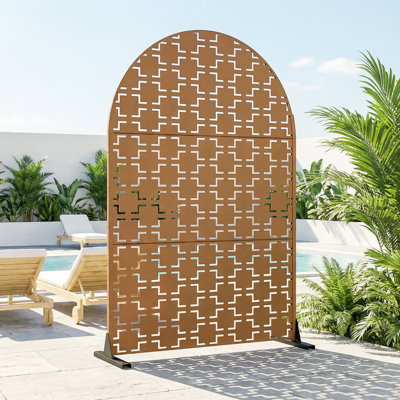 Metal Privacy Screen Fence Panel