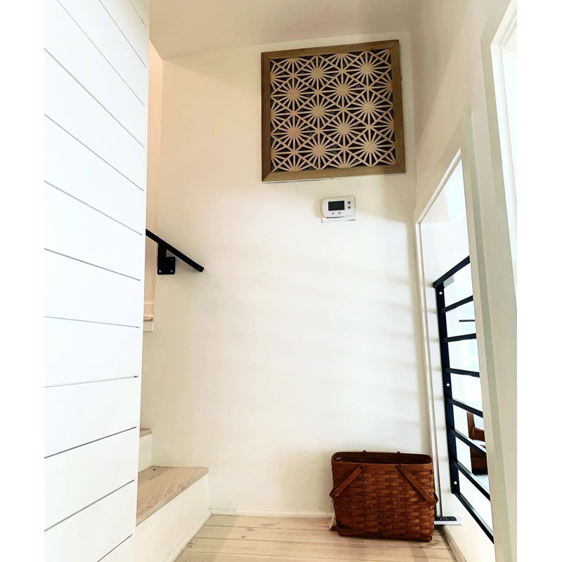 Bouche d'aération magnétique magnétique - conception Sunburst, 16 x 36, Intérieur
