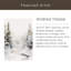 «Snowy Forest Stream» par Andrea Haase, reproduction d'art encadrée sur bois-140853254