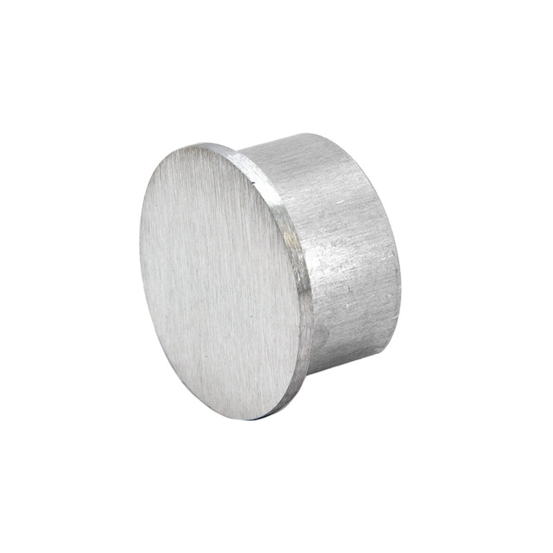 Embouts pour rail de 1 - 7/8 po en aluminium anodisé satiné FHC, H 1,88 po x l 0,25 po x P 1,88 po, Satiné