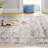 Davi Faded Traditional Spill Proof Machine Washable Area Rug-1053878600