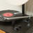 Black+White Rectangular Solid Wood+Copper Media Players