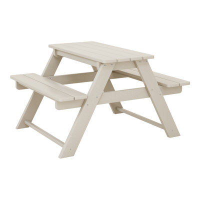 Table de pique-nique d'extérieur pour enfants