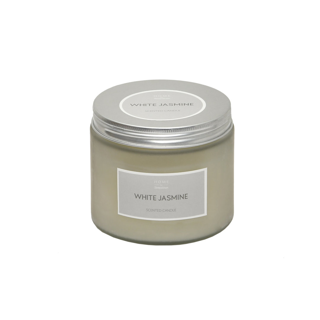 Core White Jasmine Scented Jar Candle