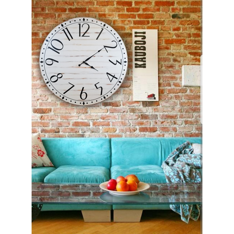 Horloge murale surdimensionnée Zed, Moyen