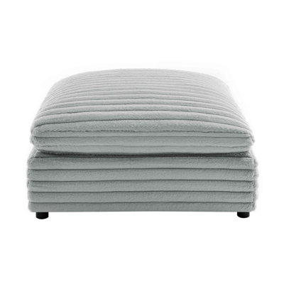 Jenny Polyester 40 In. Square Ottoman