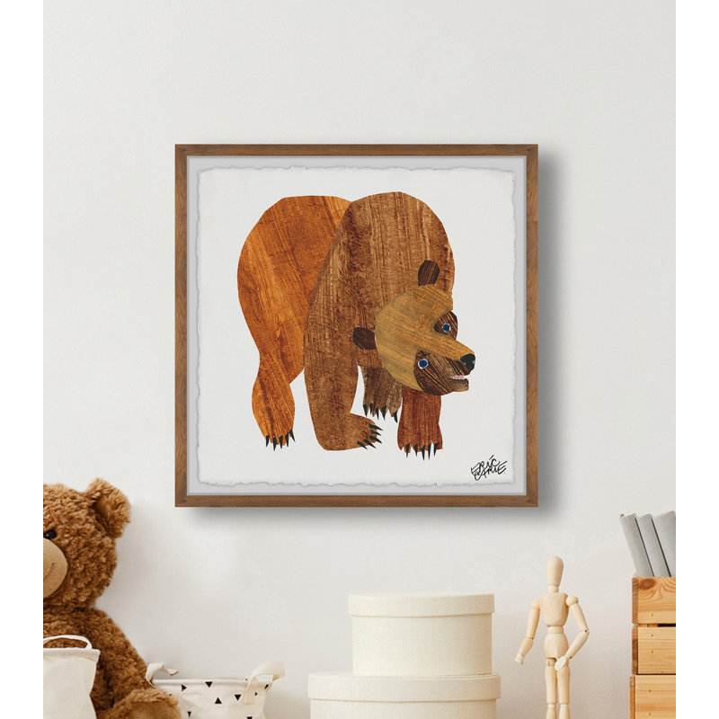 Kathleen Kathleen Front Cover Brown Bear - Painting, 51cm H x 51cm W