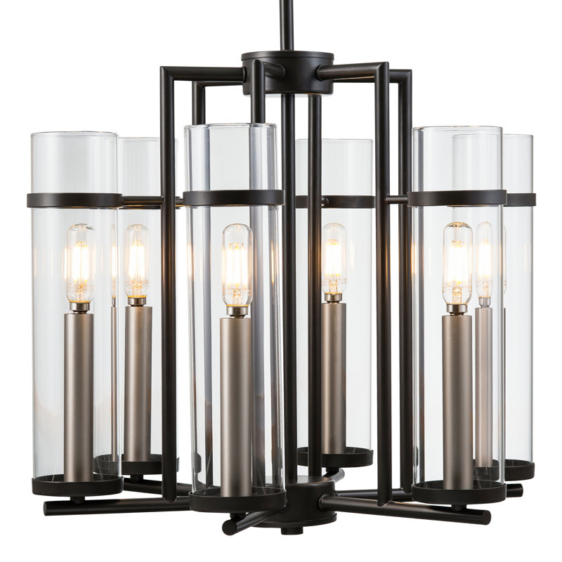 Lustree 6 lumières façon bougie/classique Newman