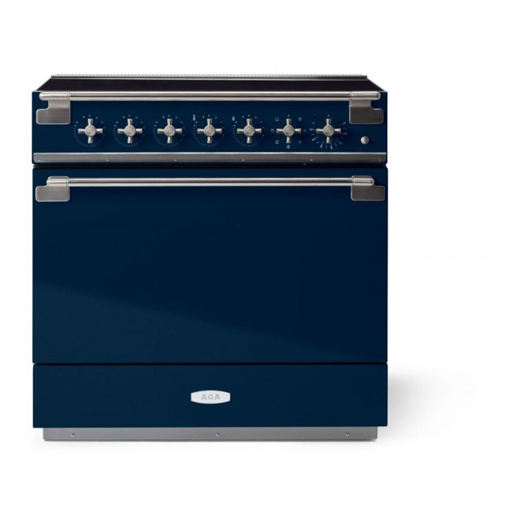 AGA 35.5'' W Retro Electric Free Standing Range