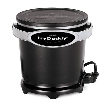 Presto 05420 FryDaddy Electric Deep Fryer - Black