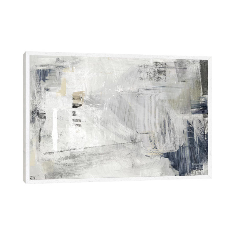 Mingled by Isabelle Z - Painting on Canvas, 101.6 cm H x 66.04 cm W, White Framed