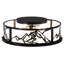 Rustic Lodge 4 - Light Flush Mount