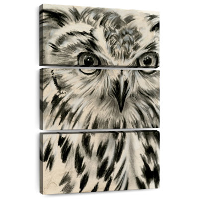 Brampt Charcoal Owl I