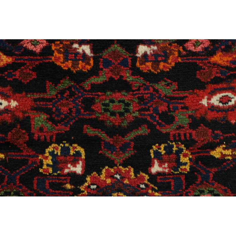 Antique One-of-a-Kind 3'6X18'4 Hand Knotted Area Rug