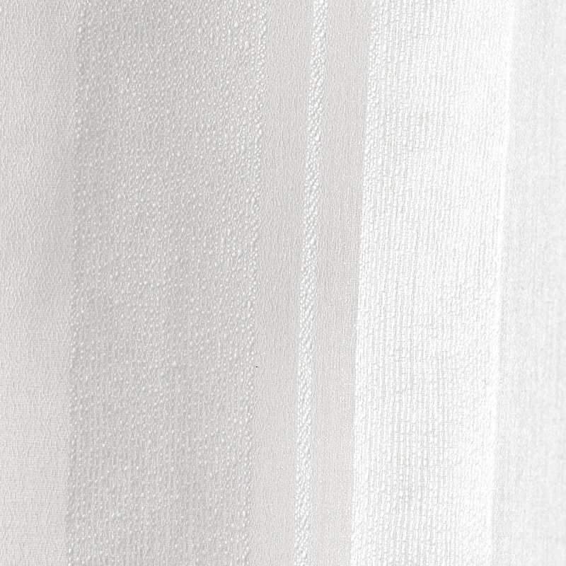Paire de rideaux transparents avec œillets Apollo, blanc, l 50 po x L 108 po