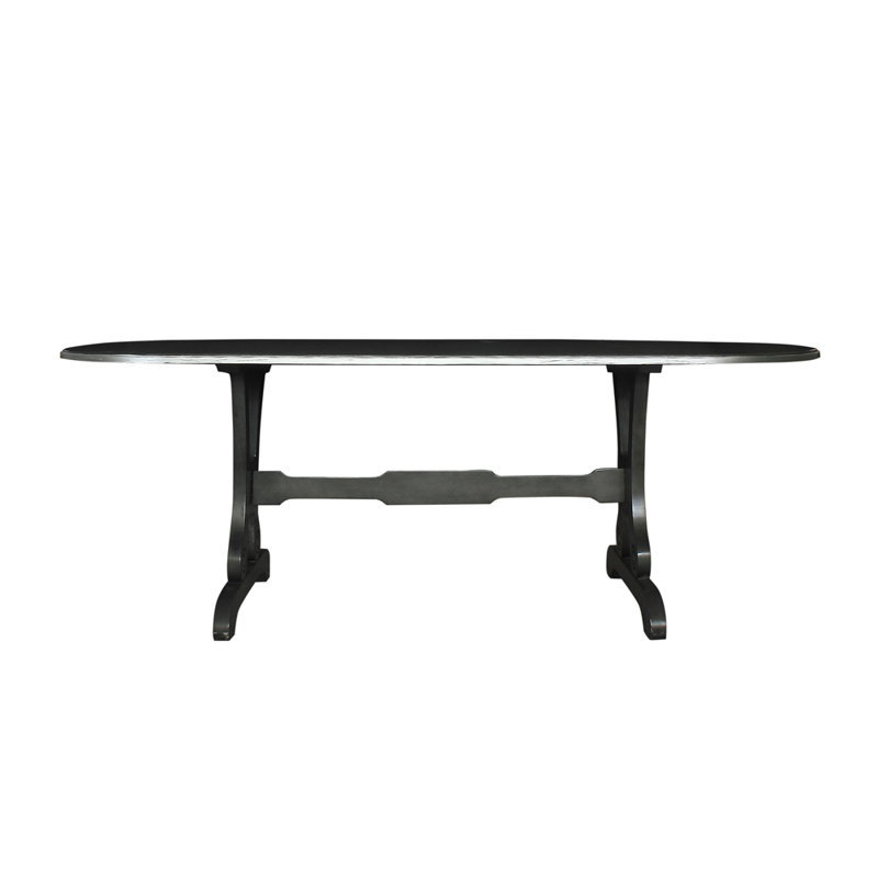 Table de salle à manger à tréteaux 86 po Neko, H 30 po x l 71 po x P 35 po