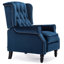 Conatser 78cm Wide Velvet Wing Chair Recliner-321858380