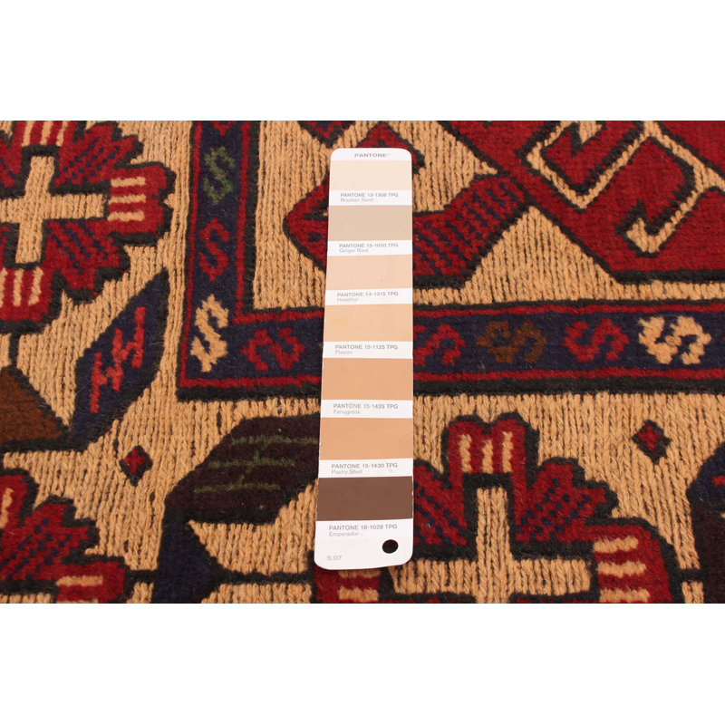 Tapis brun clair 3 pi 7 po x 6 pi Miruna