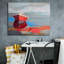 «Red Boat Rhythm» par Beth Forst, estampe numérique sur toile-1400224458