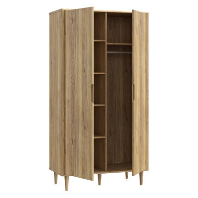SHERBROOKE 2 Door Manufactured Wood Wardrobe
