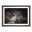A Great Horned Owl - Picture Frame Painting Print-56628023-56628026
