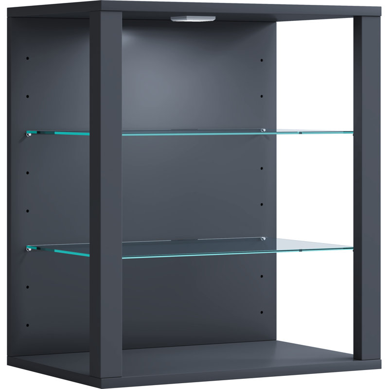 Perrusquia Display Cabinet, Anthracite