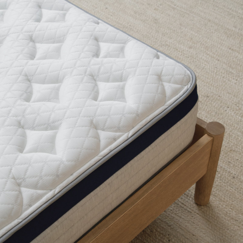 Matelas Helix Midnight avec plateau-coussin GlacioTex, Très grand californien