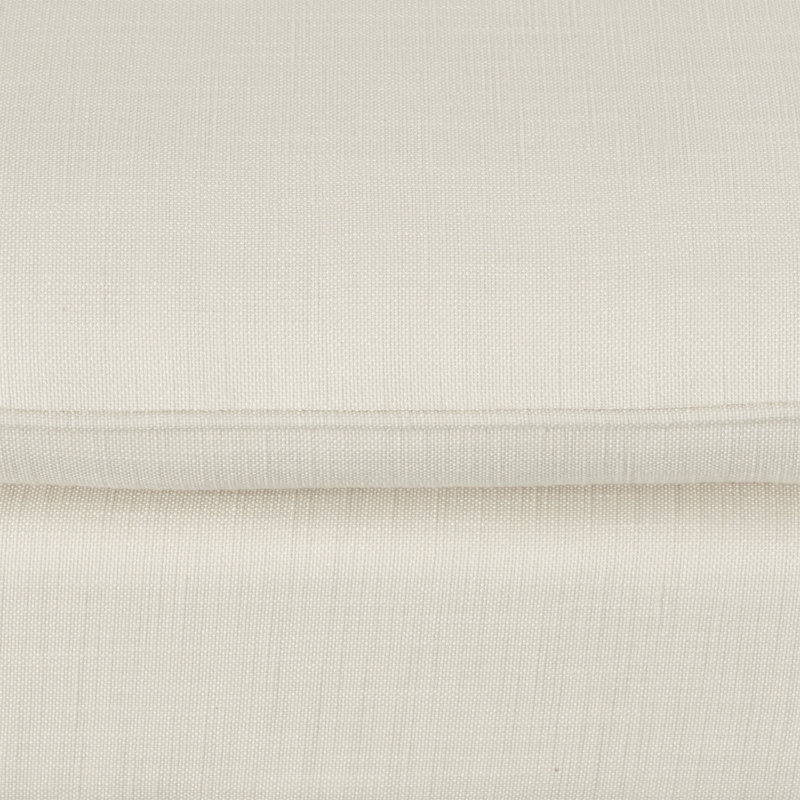 Hampton Upholstered Bench, Cream/White Wash