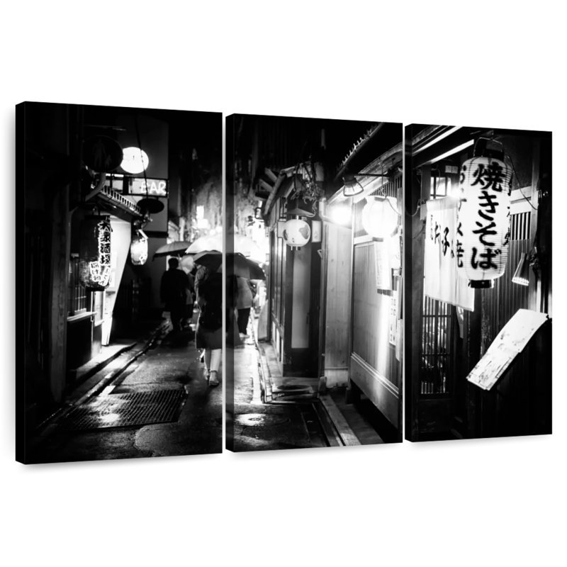 Sireci Street Life Kyoto I, 20" H x 33" W