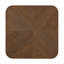 Table basse 34,6 po carrée avec plateau en placage de bois, motif de parquet, base cylindrique et plateau de table d'une épaisseur de 3,15 po-1139205389-1276241823