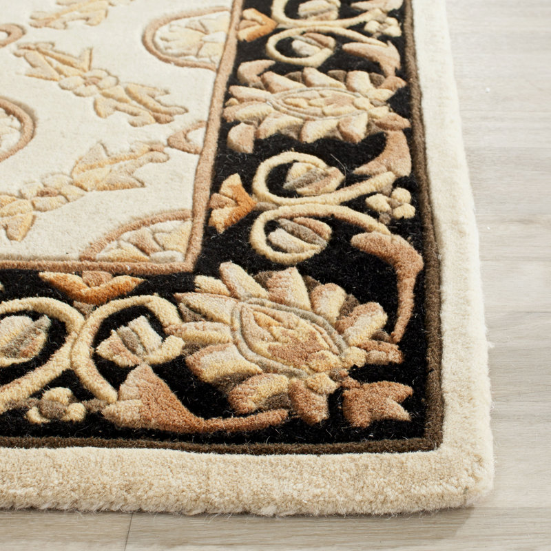 Lyster Oriental Wool Hand Woven Area Rug, Runner 76 x 137 cm