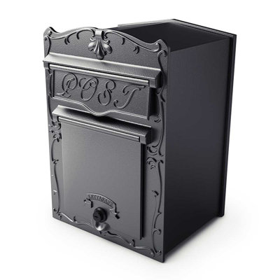 Kingsbury Aluminum Wall Mounted Mailbox