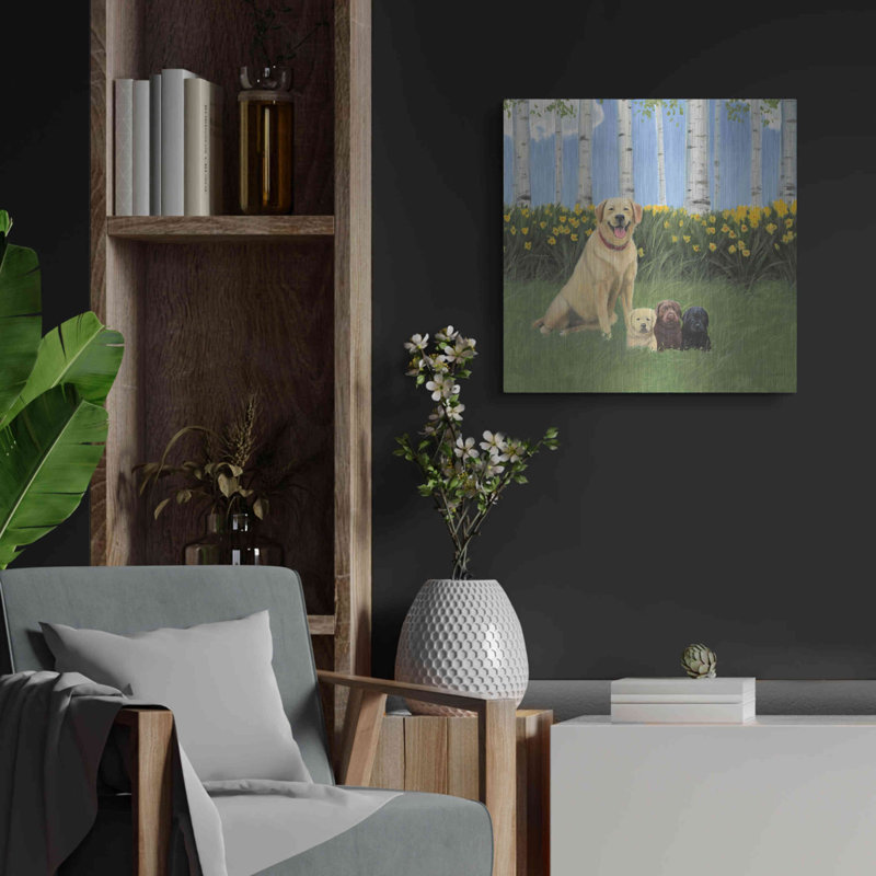 «Proud Mom» par James Wiens, art mural en métal, 12 po x 12 po, H 24 po x l 24 po