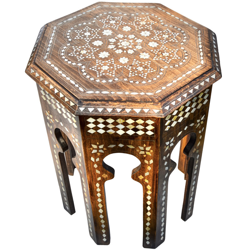 Solid Wood End Table