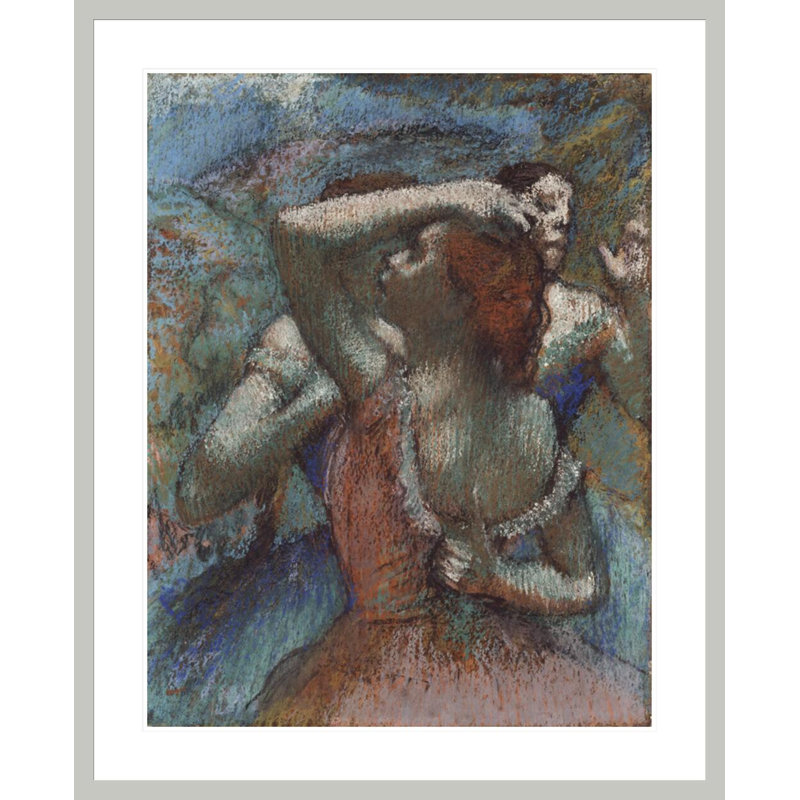 «Dancers» par Edgar Degas, impression giclée sur cadre, H 41,19 po x l 33,5 po