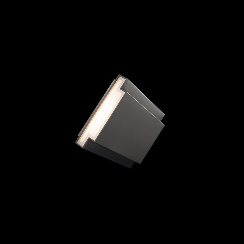 Layne 5.25" LED Wall Sconce 3-CCT 2700K-3000K-3500K, Brushed Nickel, 3000K