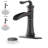 Single-Hole Single-handle Bathroom Faucet with Drain Assembly-45046796