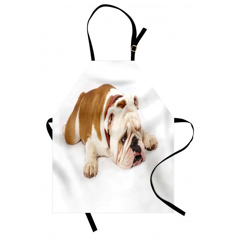 Tablier bouledogue anglais