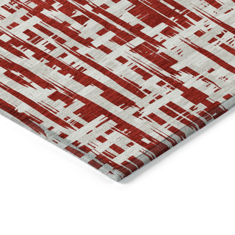 Tapis intérieur / extérieur lavable à la machine Chayden ACN1059, Rectangle 3' x 5'