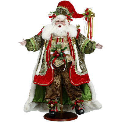 Holly & Ivy Santa - 41 pouces
