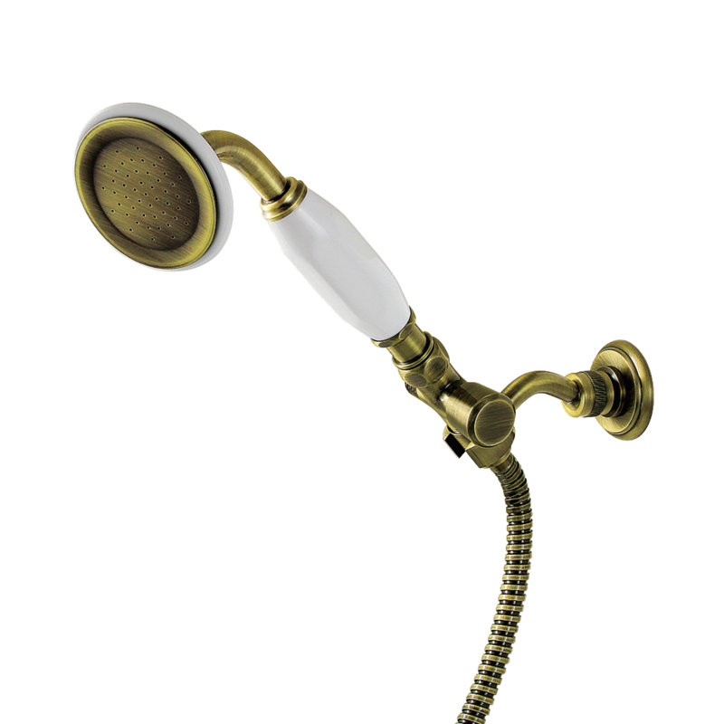 Kingston Brass Victorian Hand Shower Kit, Antique Brass
