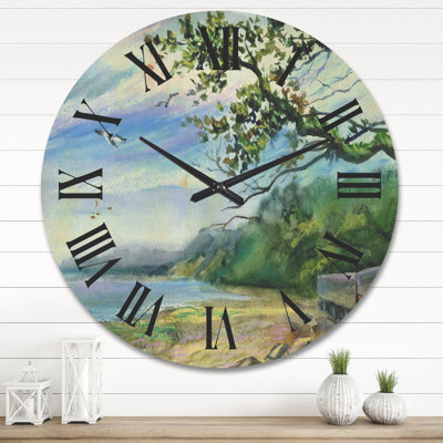 Solid Wood Wall Clock
